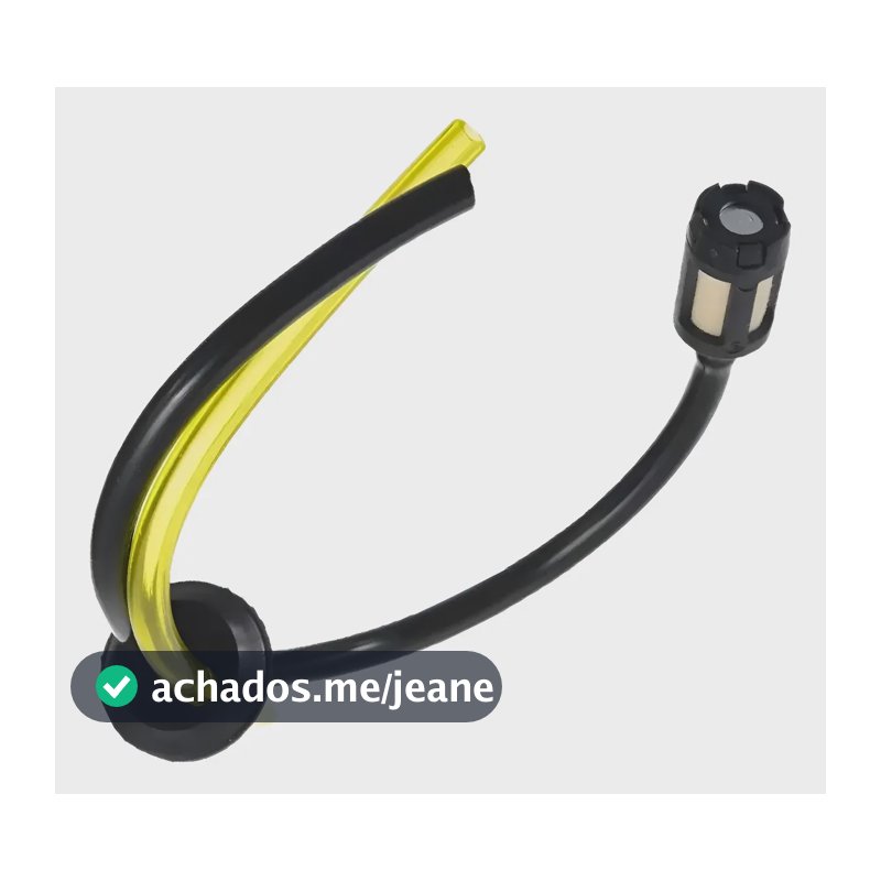 Mangueira Do Carburador Tanque Completa Roçadeira 43/52 Cc Preto