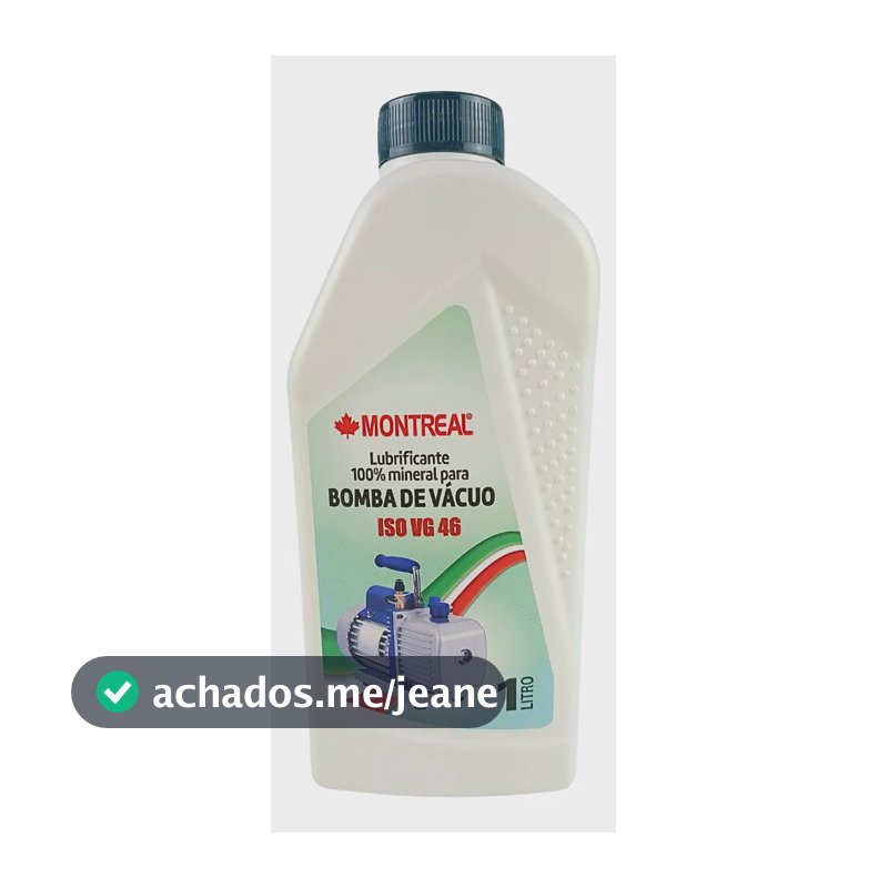 Óleo Montreal Bomba De Vácuo 1 Litro Vg46