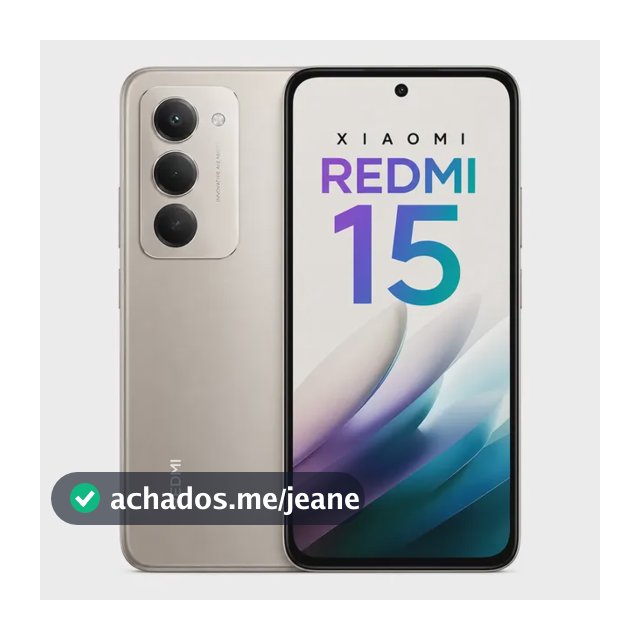 Celular Xiaomi Redmi 15 256gb 8gb Ram 7000mah 144hz Global