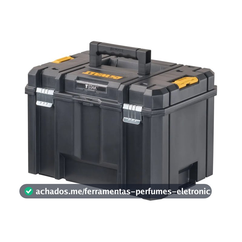 Caixa Organizadora de Ferramentas Dewalt Modelo DWST17806 Capacidade de 28L 1 Compartimento