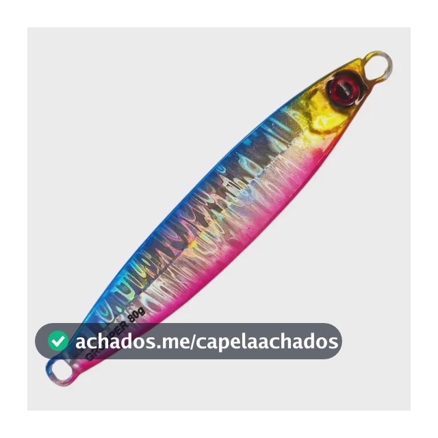 Isca Artificial 80g Para Pesca Jumping Jig  Grouper