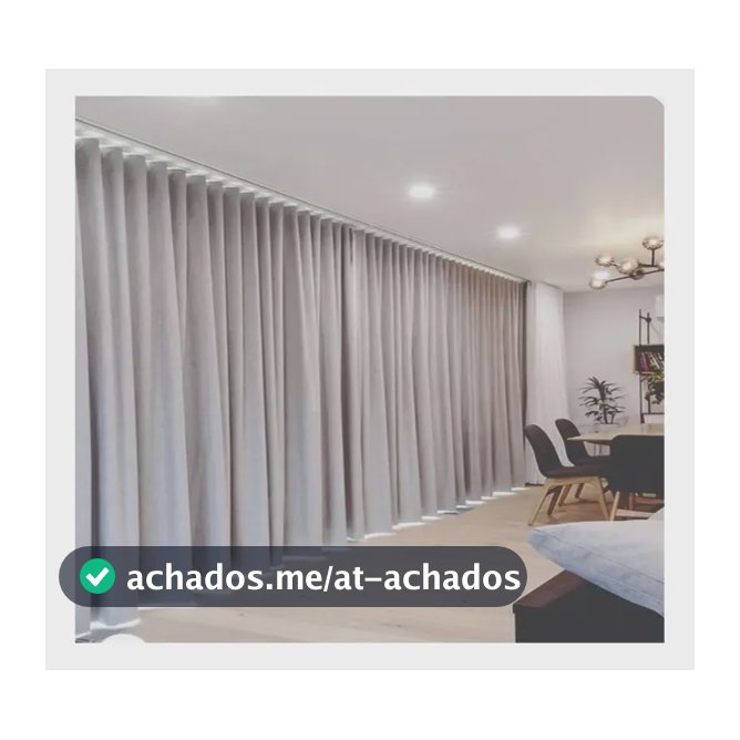 Cortina Tecido Blackout 6m X 2,6m - Trilho Suíço - Promoção