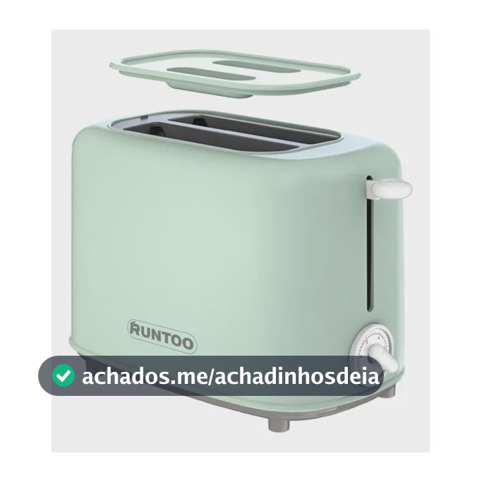 Torradeira Doméstica, Ajuste Torra, Cores Variadas Cozinha Verde-claro 127v
