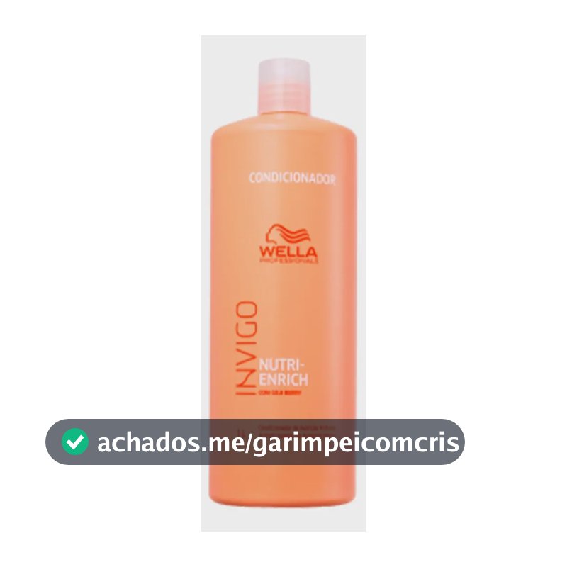 Condicionador Invigo Nutri Enrich 1000ml - Wella