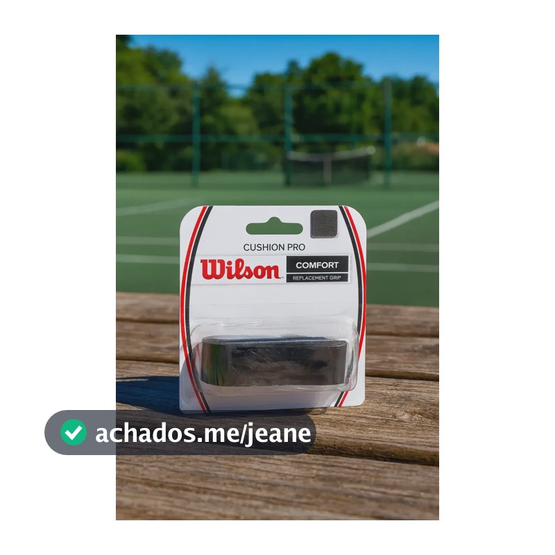 Cushion Grip Wilson Pro Preto Para Cabo De Raquete Tenis