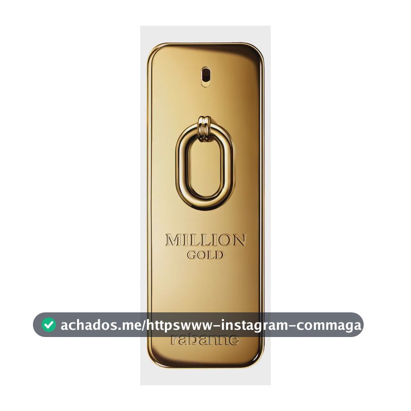 Perfume Rabanne Million Gold Eau de Parfum Intense 200 ml Masculino