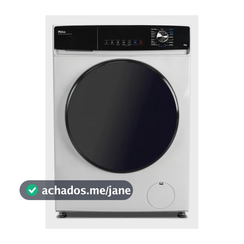 Lava E Seca Philco Smart Invertplus Lavagem 10kg Branco