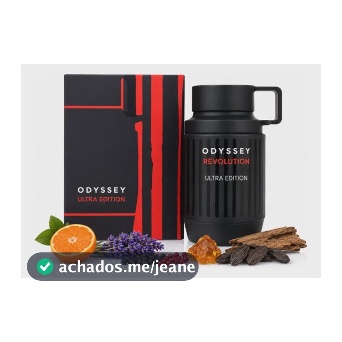 Perfume Odyssey Revolution Armaf Unissex Árabe Original 100