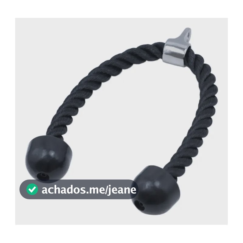 Puxador Corda Tríceps Crossover Uplift Polia Academia 250kg
