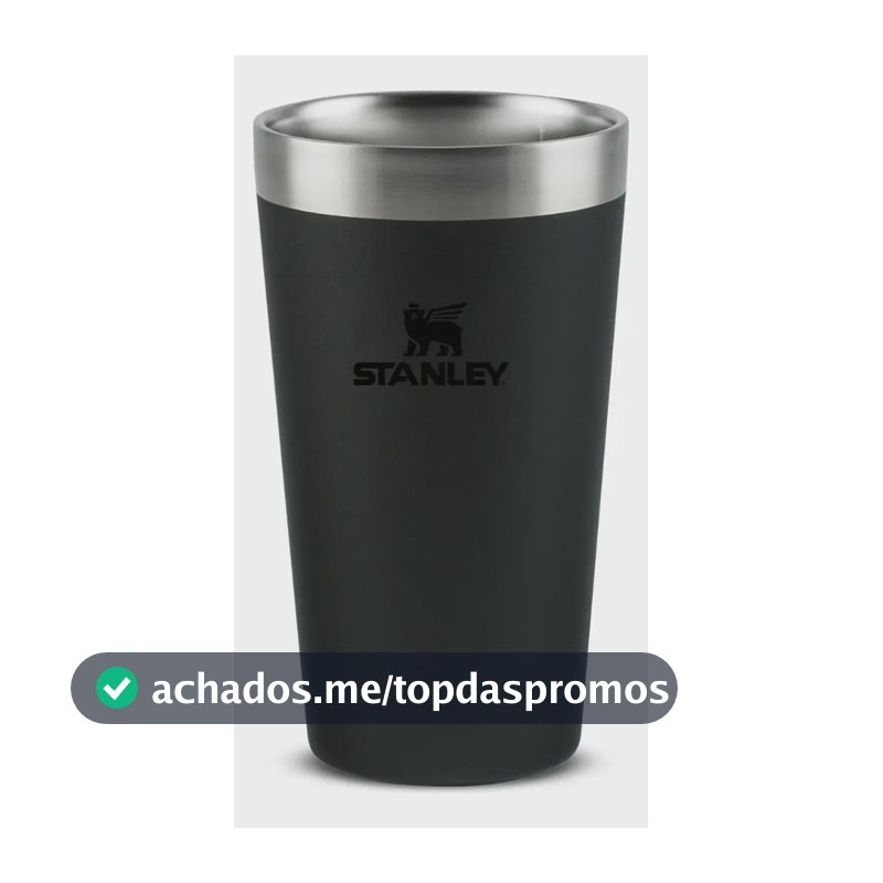 Copo Térmico para Cerveja Stanley Pint Adventure Black 2.0 354ml