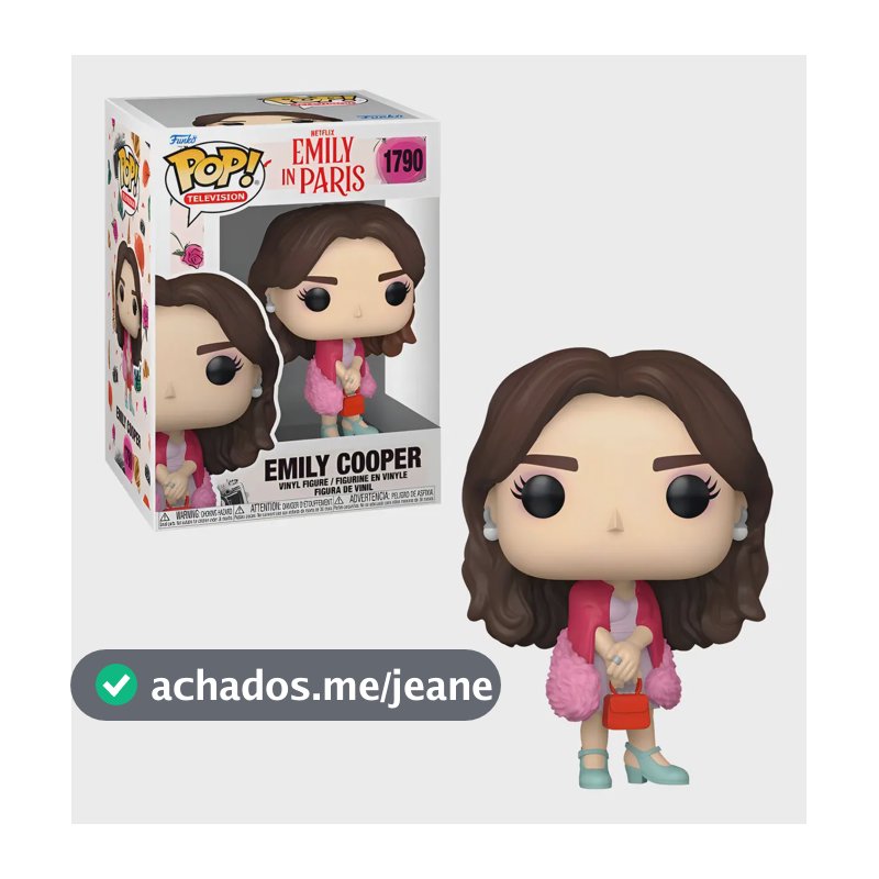 Boneco Funko Pop! Emily Em Paris - Emily Cooper