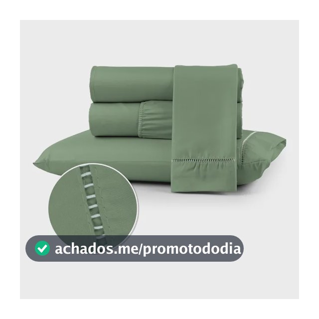 Kit Jogo Lençol Queen 400 Fios 3 Peças Toque Aveludado Macio