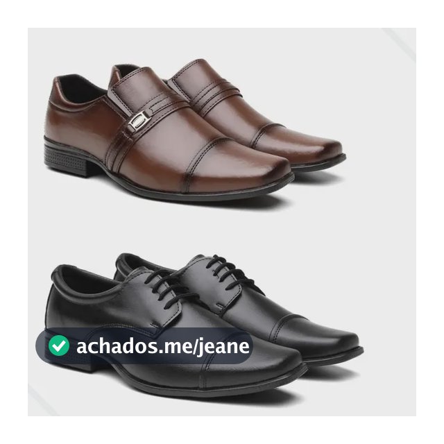 Sapato Social Preço Atacado Direto Da Fábrica Kit 2 Pares