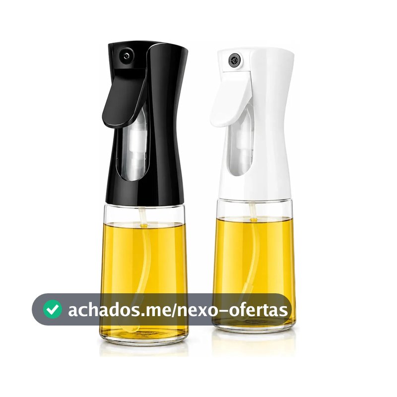 Kit 2 Spray De Cozinha Epsilon Eps-412 Borrifador Pulverizador De Óleo Azeite 200ml