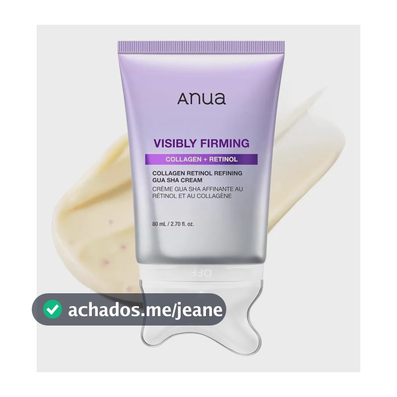 ANUA Collagen Retinol Gua Sha Cream 80ml Firmador e preenchedor