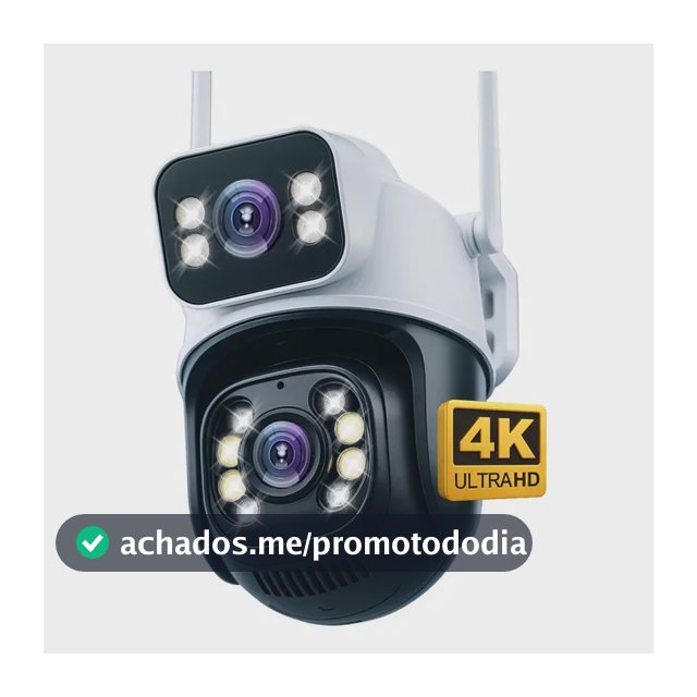 Câmera Segurança Ip Externa Wifi A28 App Icsee À Prova Dágua Ip66 Dome Lente Dupla Lentes 2 Em 1 Vigilancia Visão Noturna Infravermelho  4k Uhd Nova Geração Lançamento 2026 Nexgen