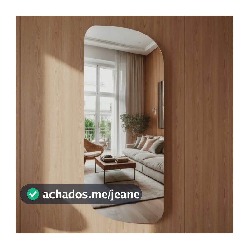 Espelho Rocco Corpo Inteiro Organico 90x40 Pinterest Grande Vita - Suporte