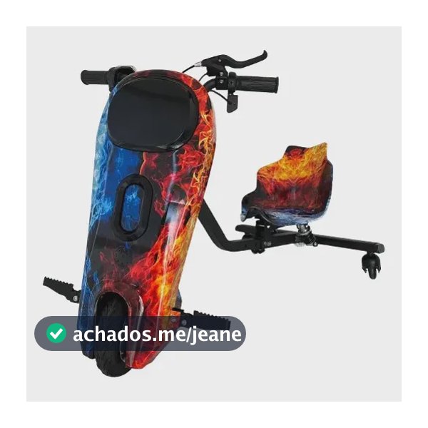 Triciclo Infantil Elétrico 3 Velocidades Drift Bluetooth