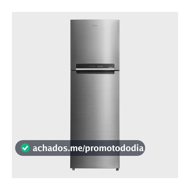 Geladeira Frost Free Md-rt572evd46 Duplex 425l Midea 220v Inox 220v
