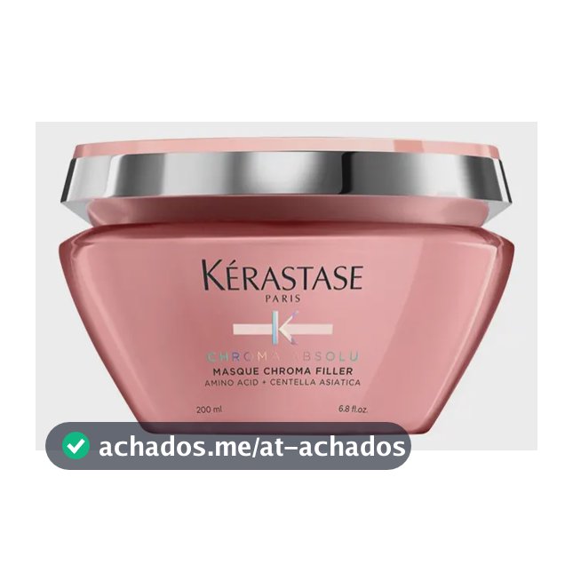 Máscara Capilar Kérastase Chroma Absolu Filler, Para Cabelos Porosos, Sensíveis ou Danificados 200ml