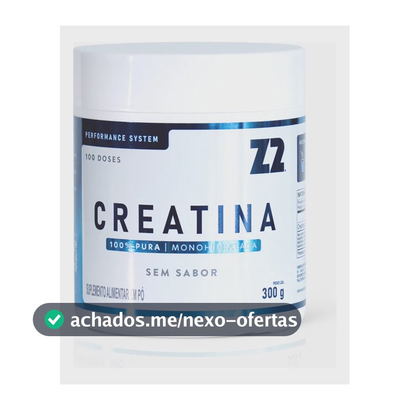 Creatina Monohidratada 100% Pura Z2 Performance 300g Neutro