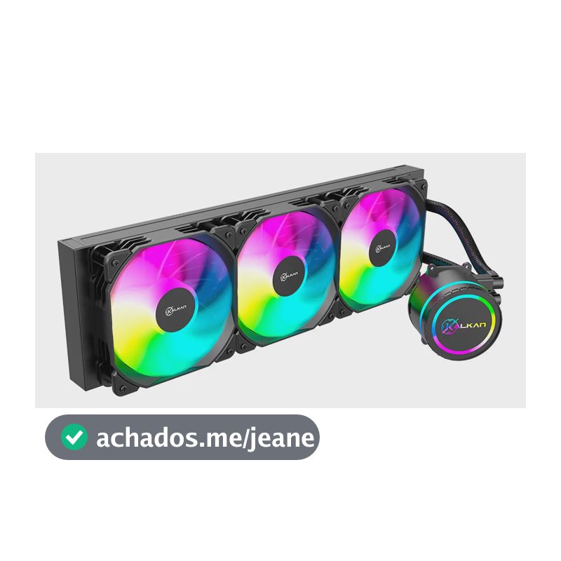 Water Cooler Gamer Kalkan Iota 360 Argb Preto Klk00046