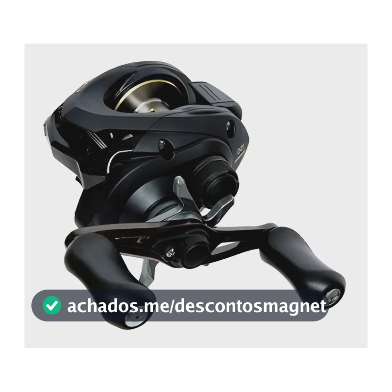 Carretel carretilha Shimano Caius 151 esquerdo color preto
