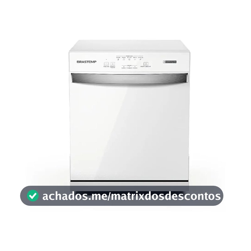 Lava-Louças Brastemp 8 Serviços Branca - BLF08BB