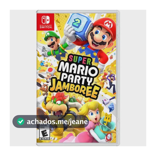 Nintendo Switch Super Mario Party Jamboree Midia Fisica