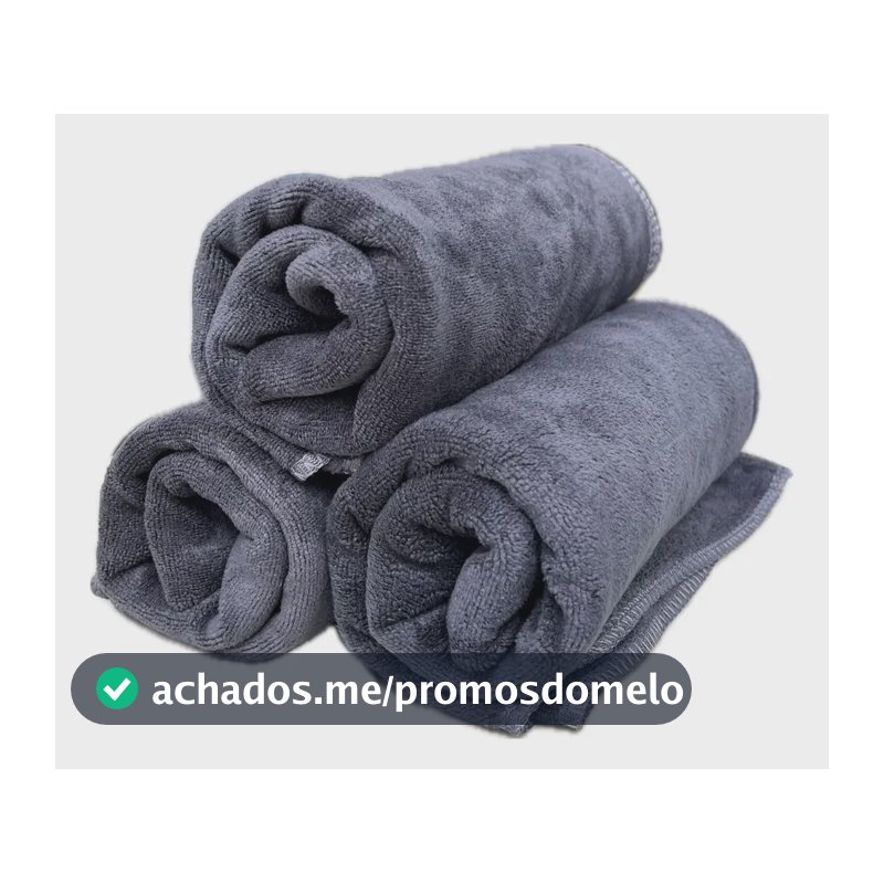 Toalha De Secagem Automotiva Microfibra 50x90 400 Gsm