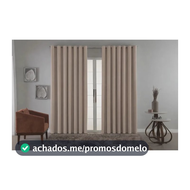Cortina Blackout Tecido 2,00 De Largura X 1,80 De Altura