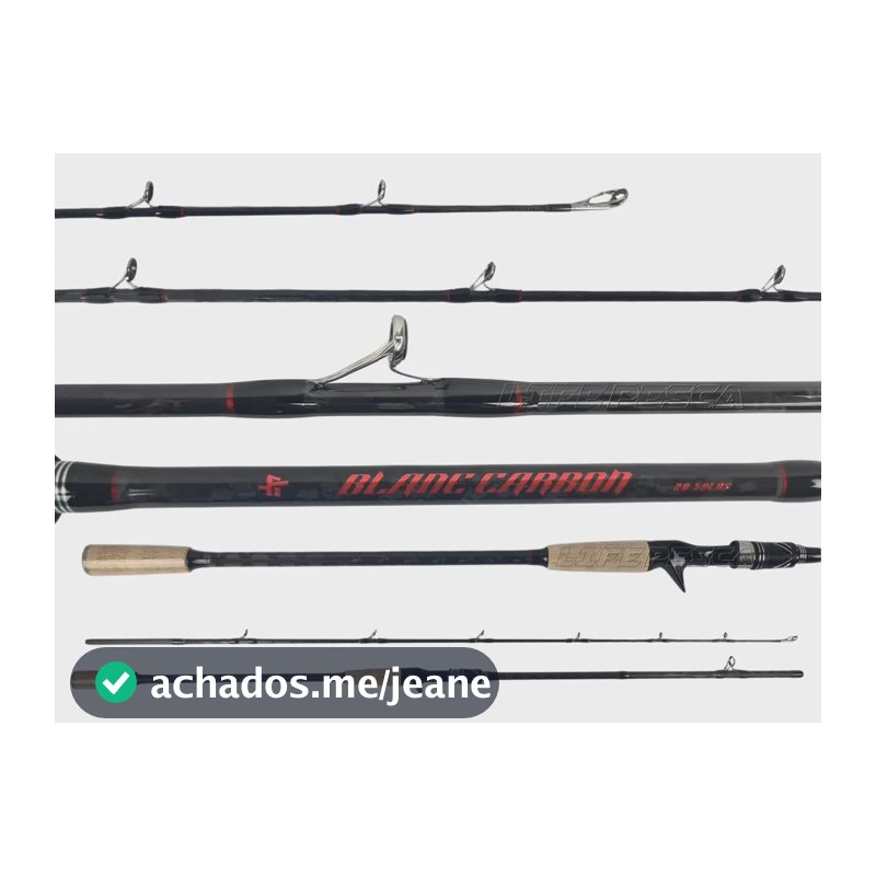 Vara Carretilha Albatroz Blade Carbon 2,10m 20-50lb 2 Partes