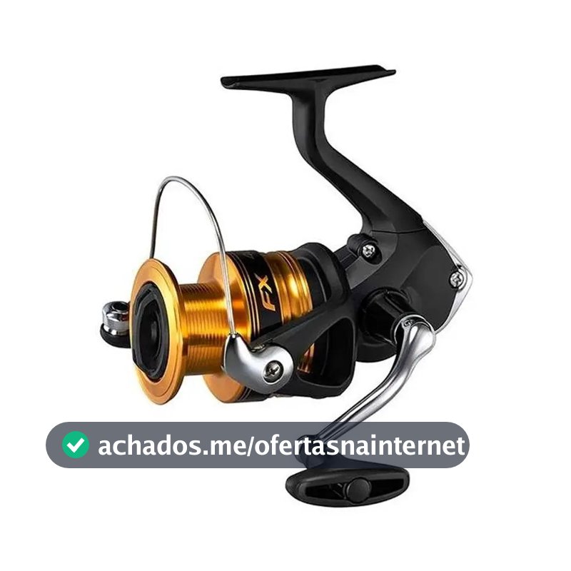 Molinete Shimano Fx Fc 4000 Cor Preto/Dourado Lado da manivela Direito/Esquerdo