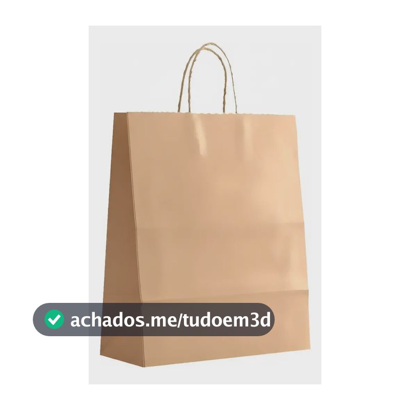 Sacola De Papel Kraft 23x10x28 ( 50unid Promoção )