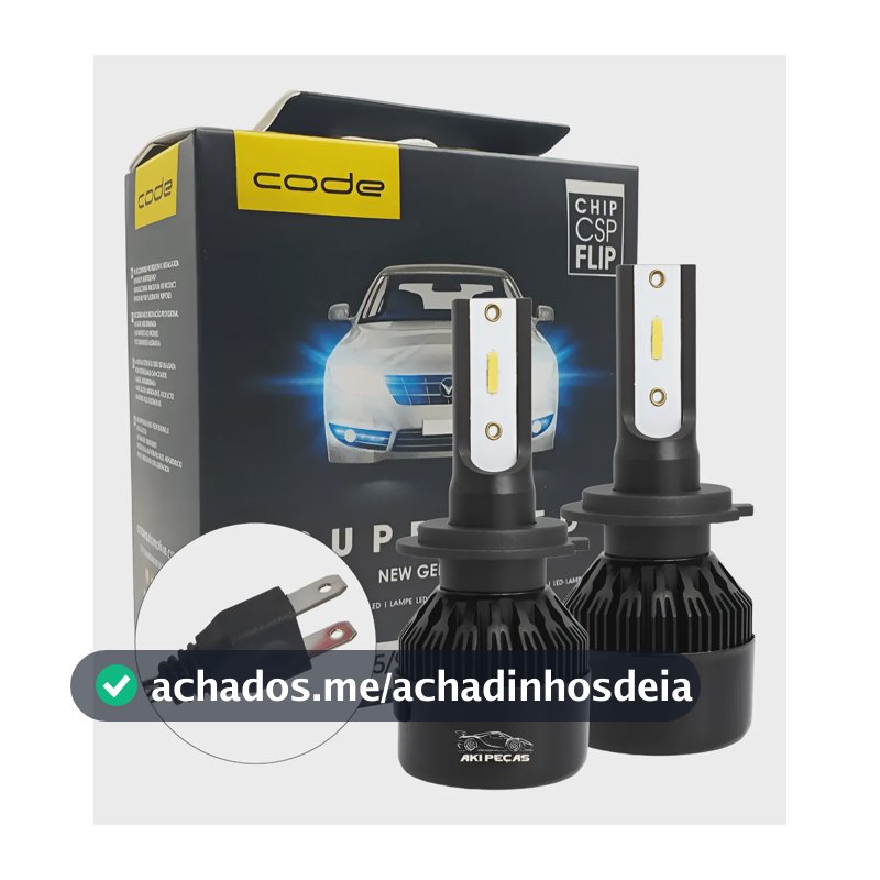 Kits Super Led H1 H3 H4 H7 H8 H9 H11 H16 H27 Hb3 Hb4 Techone H7 8.000k