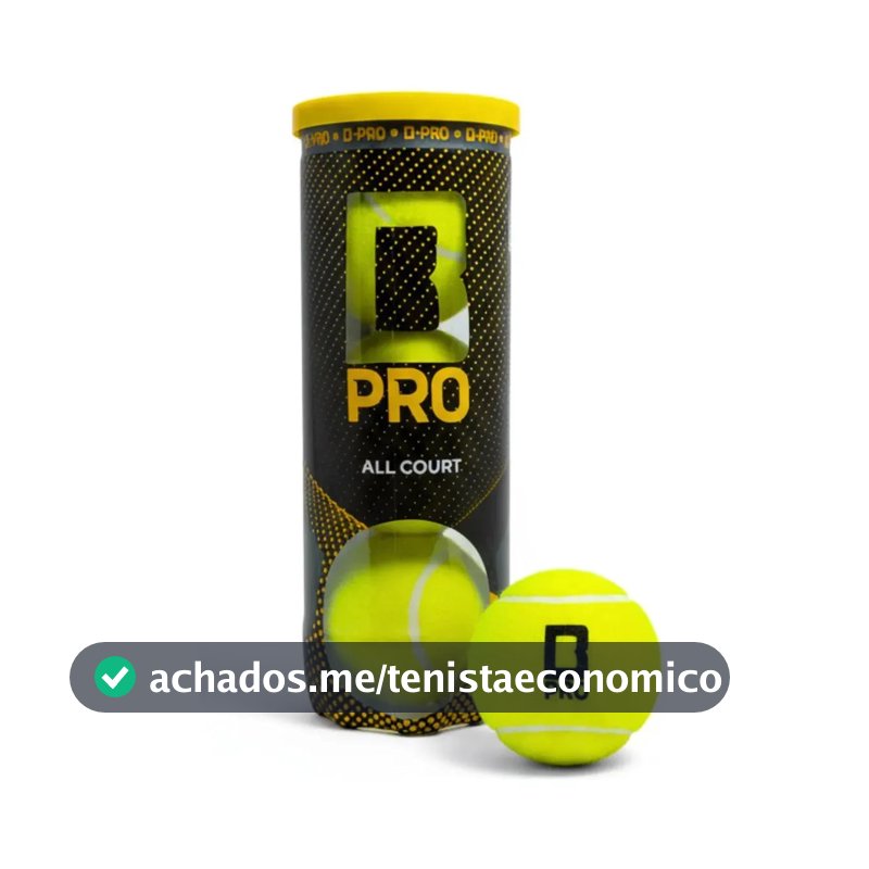 Bola De Tênis All Court Tubo 3 Bolinhas Premium