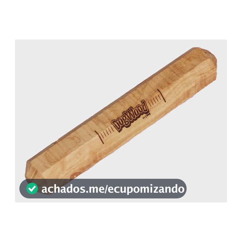 Brinquedo Para Cães Dog Wood Premium Mordedor Sustentavel P P