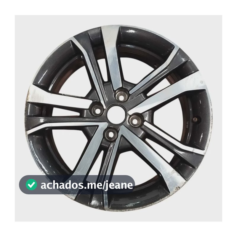 Roda Avulsa Aro 16 Fiat Pulse 2021 A 2024 4 Detalhe Cinza