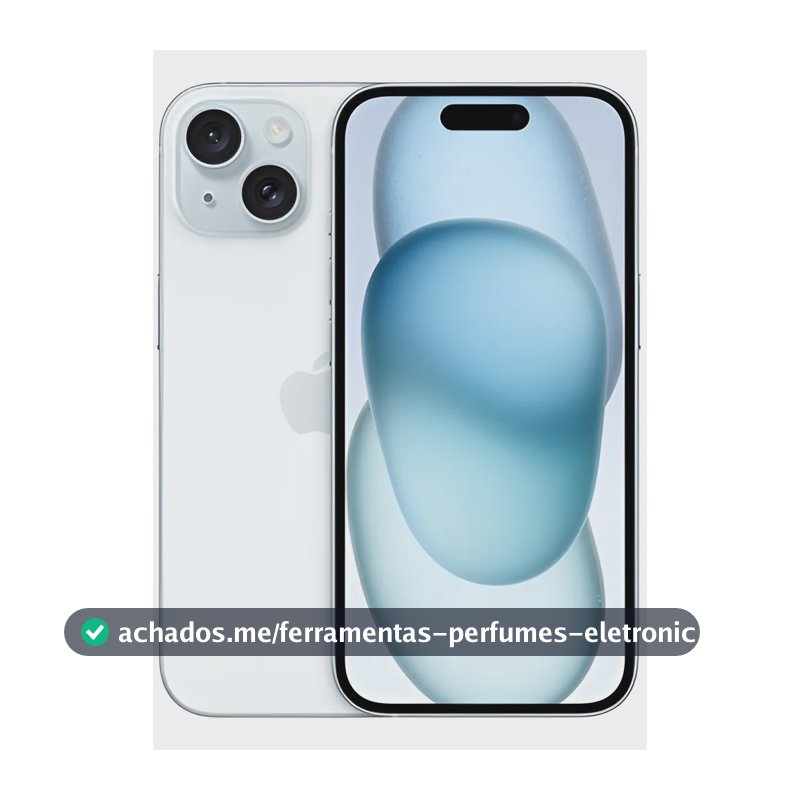 Apple iPhone 15 (128 GB) - Azul - Distribuidor Autorizado
