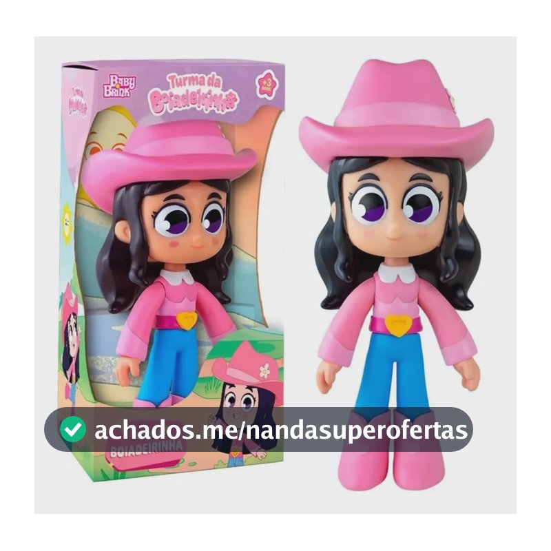Boneca Turma Da Boiadeirinha Ana Castela 20cm