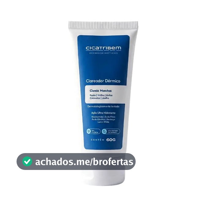 Creme Clareador para Axilas Virilha 60g