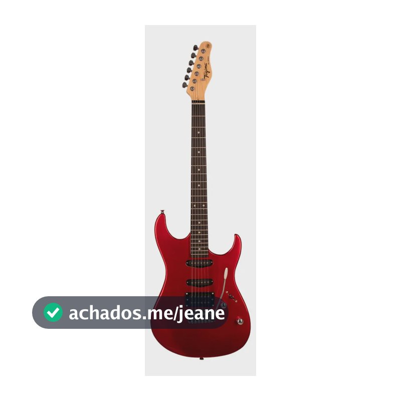 Guitarra Tagima TW Series TG-510 Stratocaster Candy Apple Corpo Tília 22 Trastes