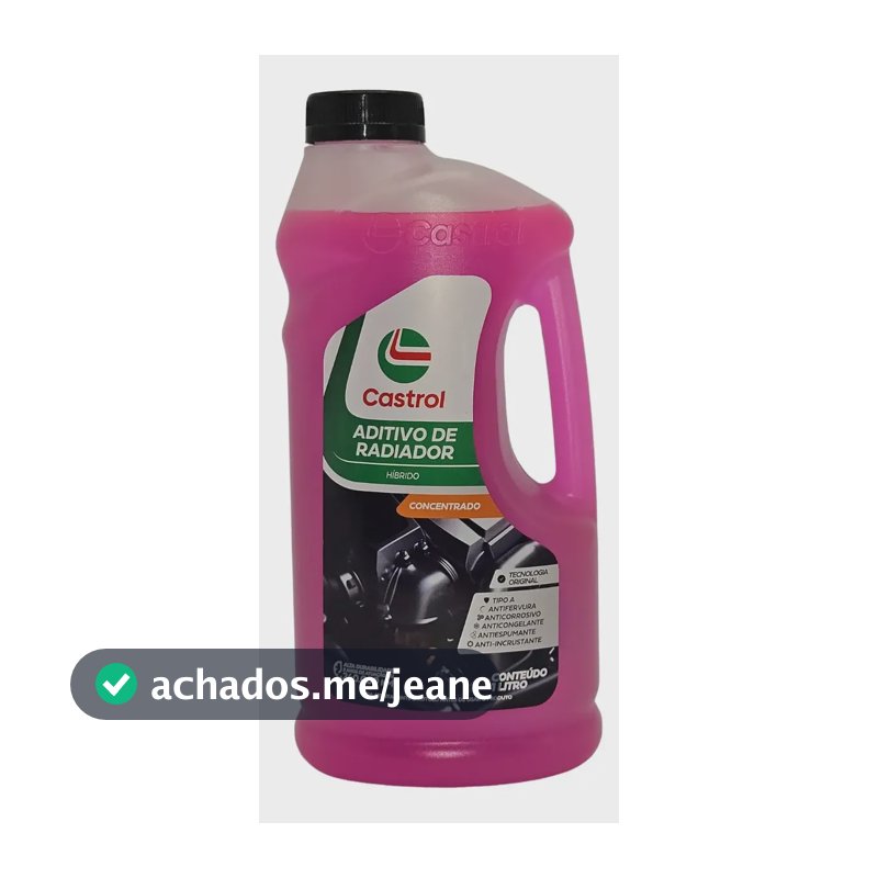 Castrol Aditivo De Radiador Rosa Híbrido Concentrado 1 L Aditivo De Radiador Castrol Híbrido Concentrado 1l