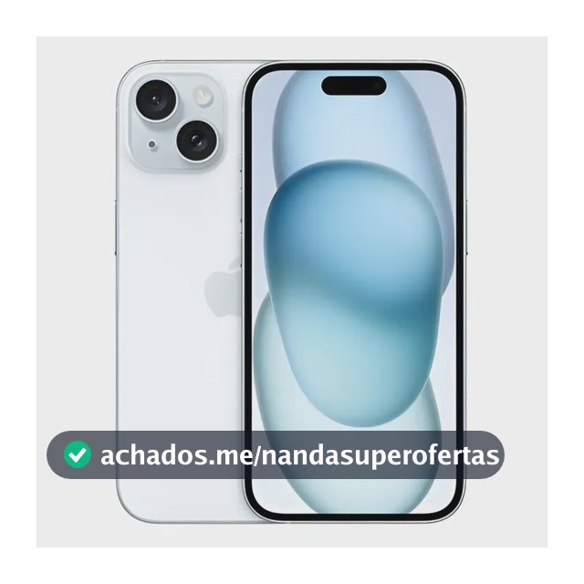 Apple iPhone 15 (128 GB) - Azul - Distribuidor Autorizado