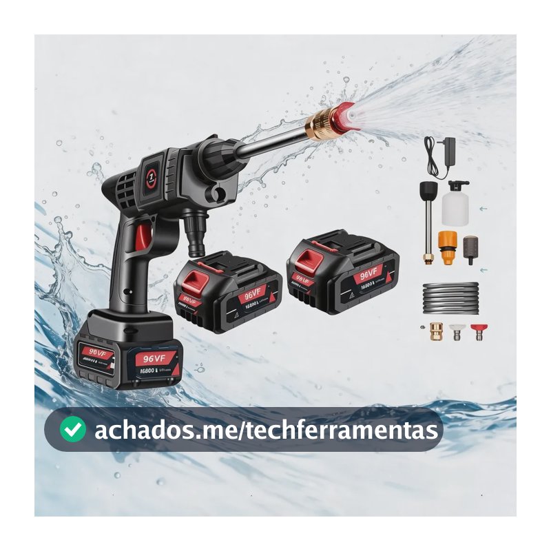 Lavadora De Alta Pressão Profissional Lava Jato Sq-011 Preto 127/220v