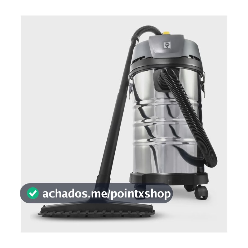 Aspirador de Pó e Água Profissional Kärcher NT 3000 Tanque de Inox 30 L 1600 W