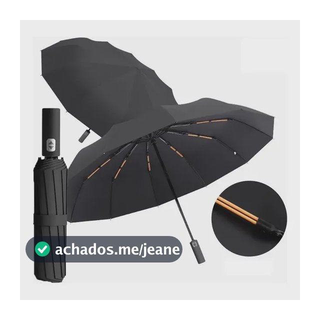Guarda Chuva Grande Automatico Reforçado Contra Vento Origi.