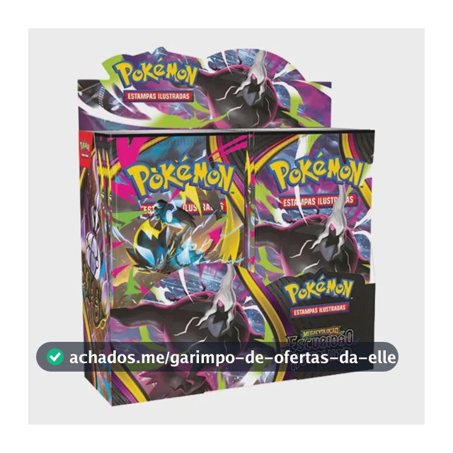 Cartas Pokémon Booster Escuridão Absoluta  144 Cards  Copag Português Pt-br