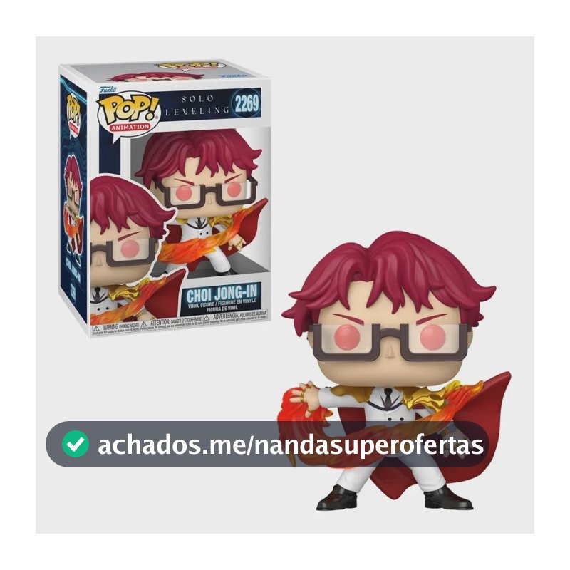 Boneco Funko Pop! Solo Leveling - Choi Jong-in