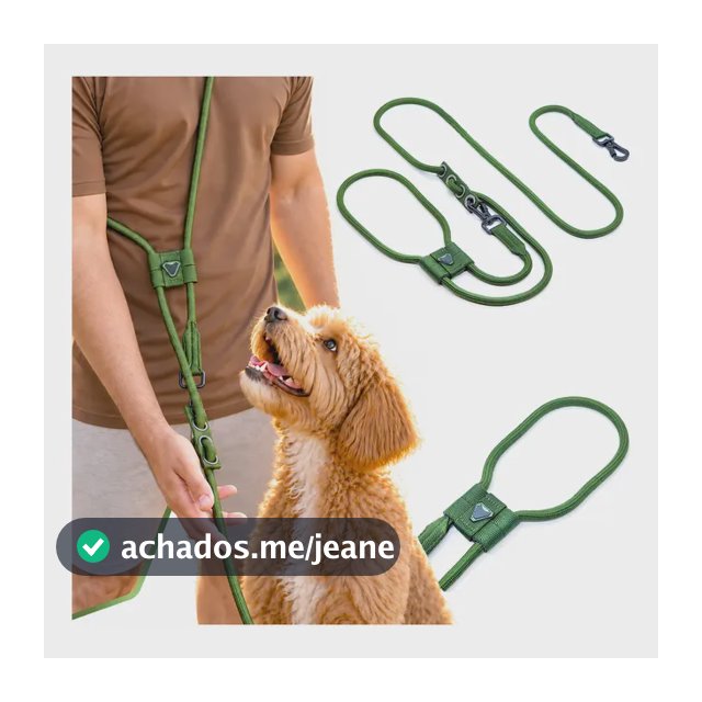Guia Corrida Cintura Mãos Livres Pet ( Hands Free)
